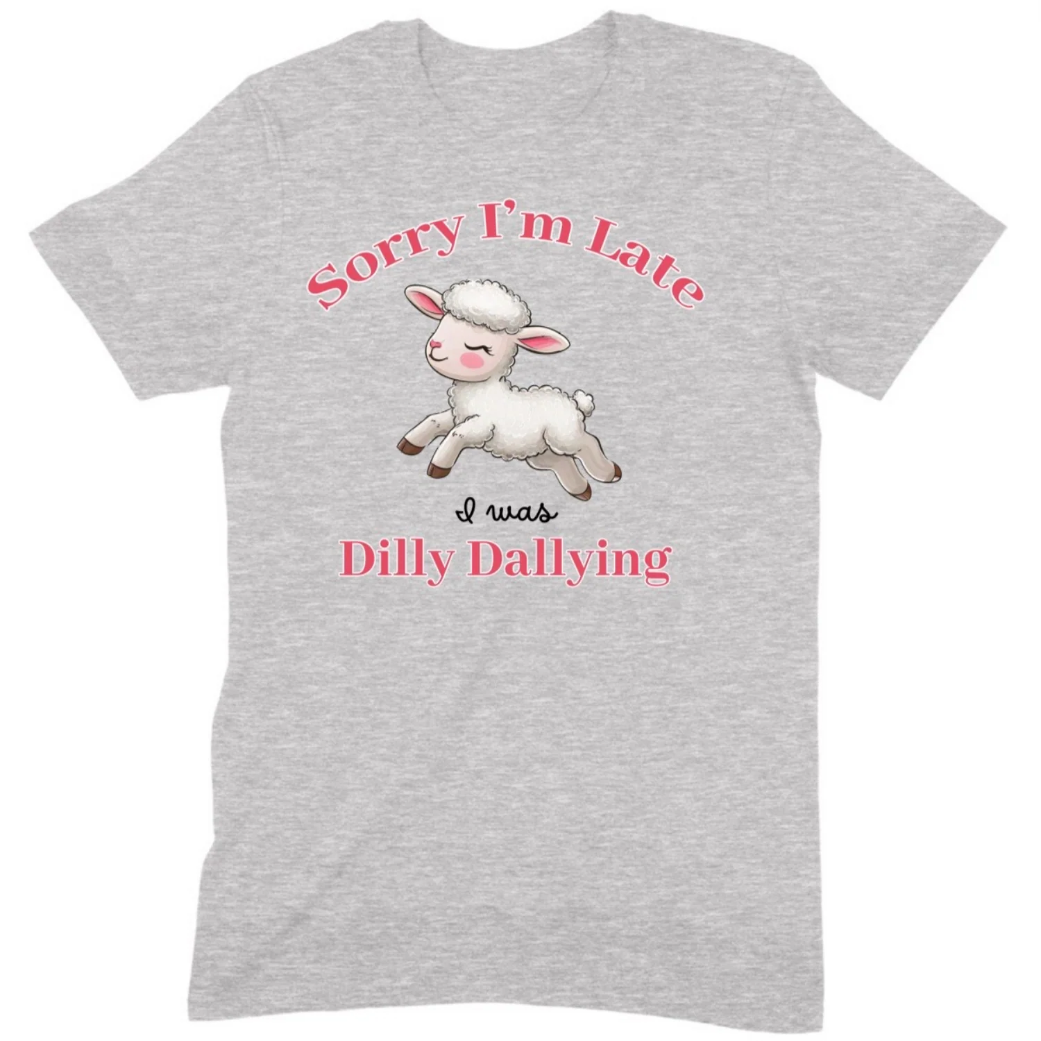 "I Was Dilly Dallying" Premium Midweight Ringspun Cotton T-Shirt - Mens/Womens Fits