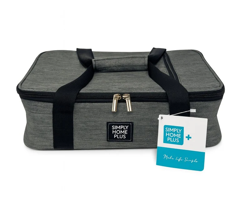 Simply Home Plus Insulated Casserole Carrier Travel Bag - Hot & Cold Food Tote