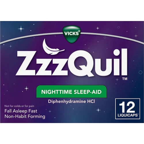 ZzzQuilZzzQuil Nighttime Sleep Aid - LiquiCaps - 12 Ct.