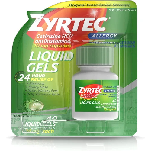 ZyrtecZyrtec Allergy 10 mg Liquid Gels - 40 ct