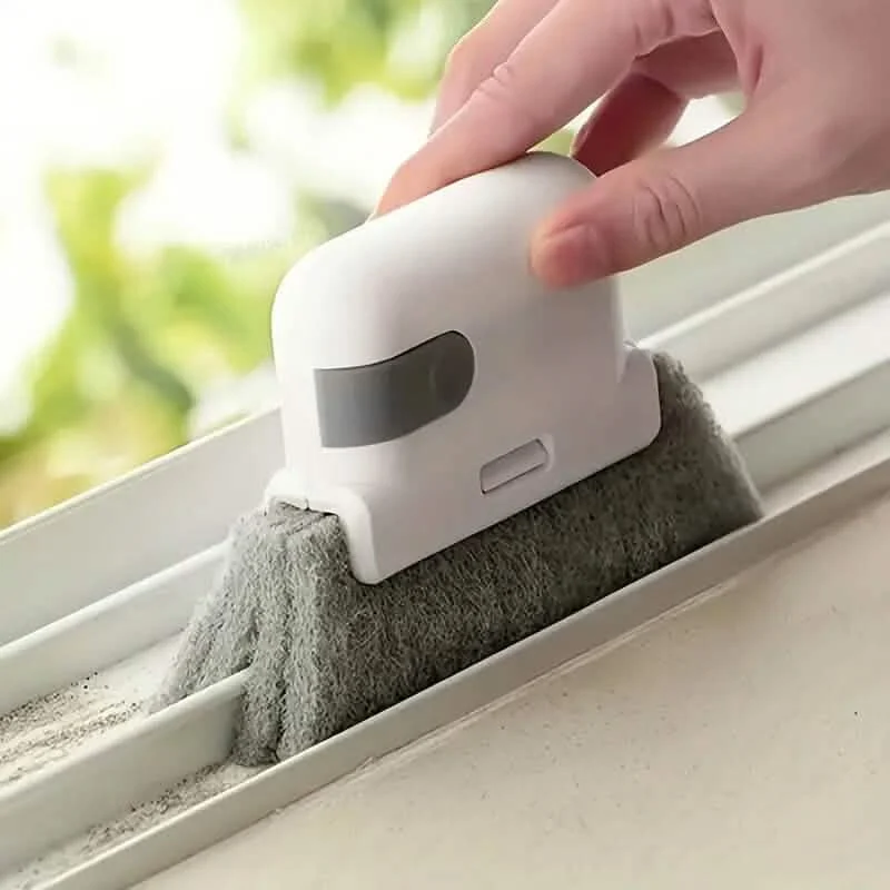 2-Pack: Universal Door and Window Track Cleaning Brush