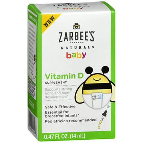 Zarbees NaturalsZarbee's Baby Vitamin D - .47 oz