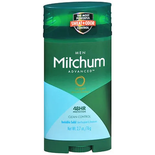 MitchumMitchum Men Advanced Anti-Perspirant & Deodorant Invisible Solid Clean Control - 2.7 oz