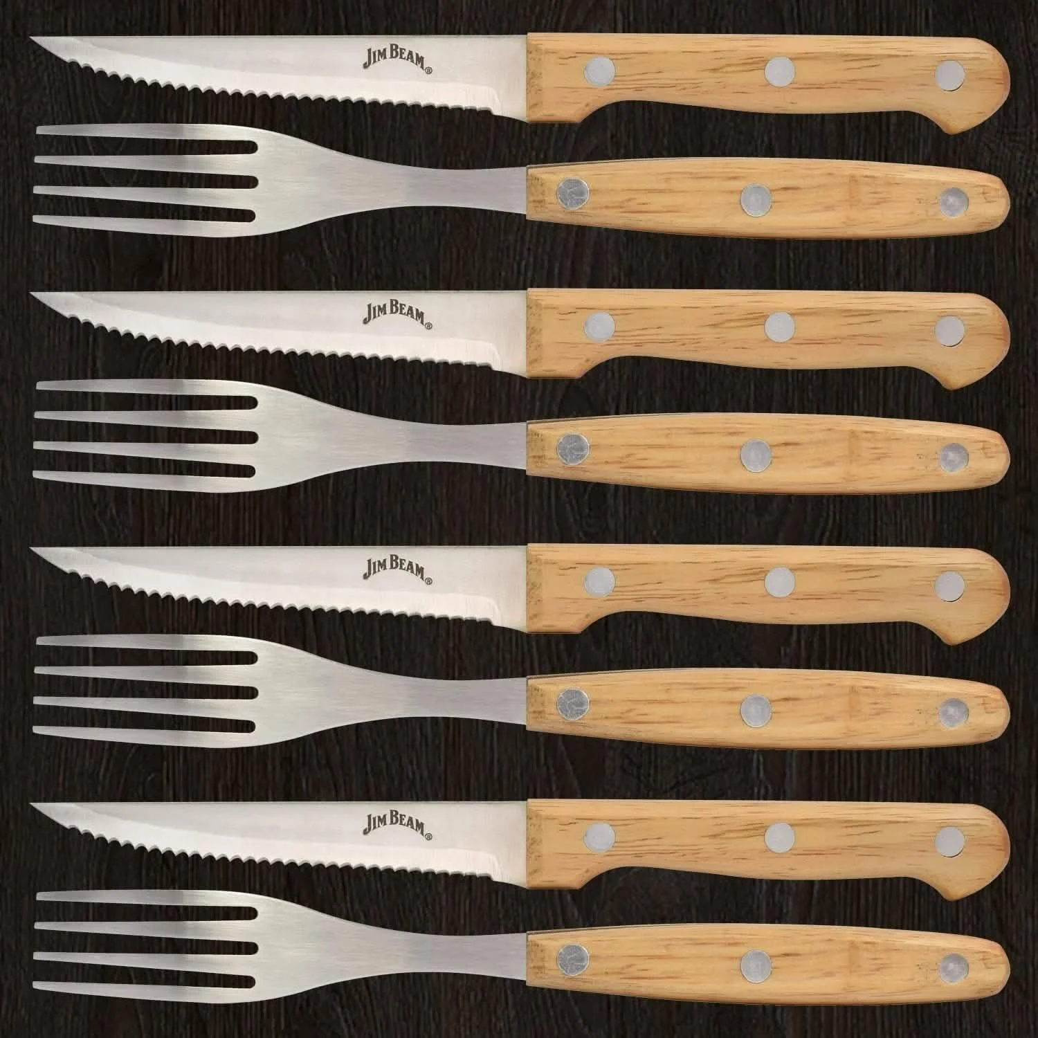 8-Piece Set: Steak Knife and Fork Set