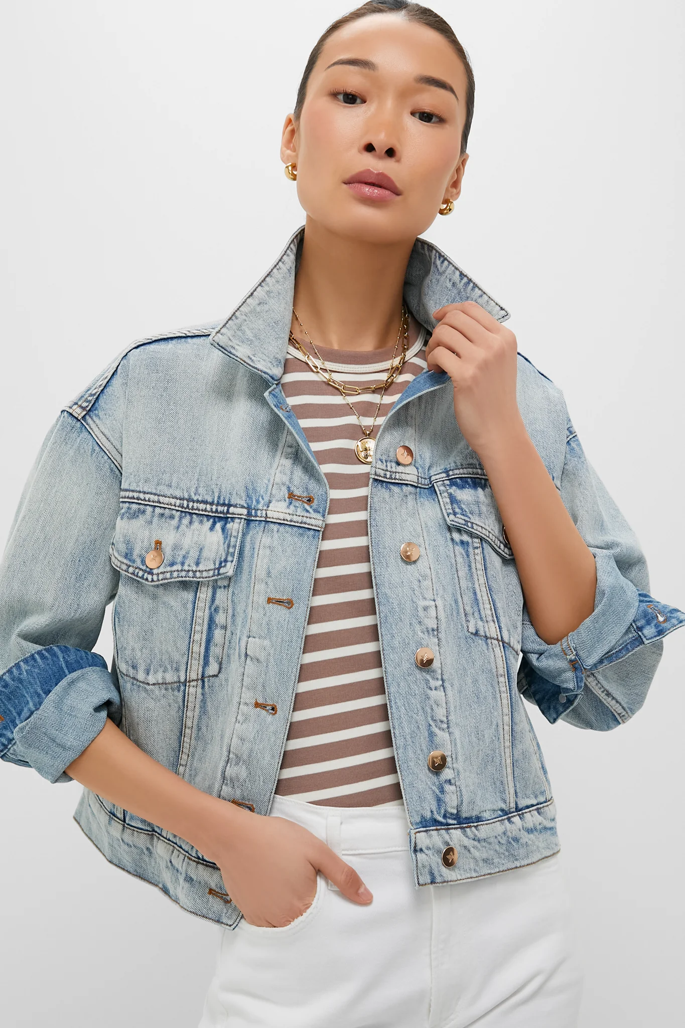 Acid Wash Denim Archie Jacket