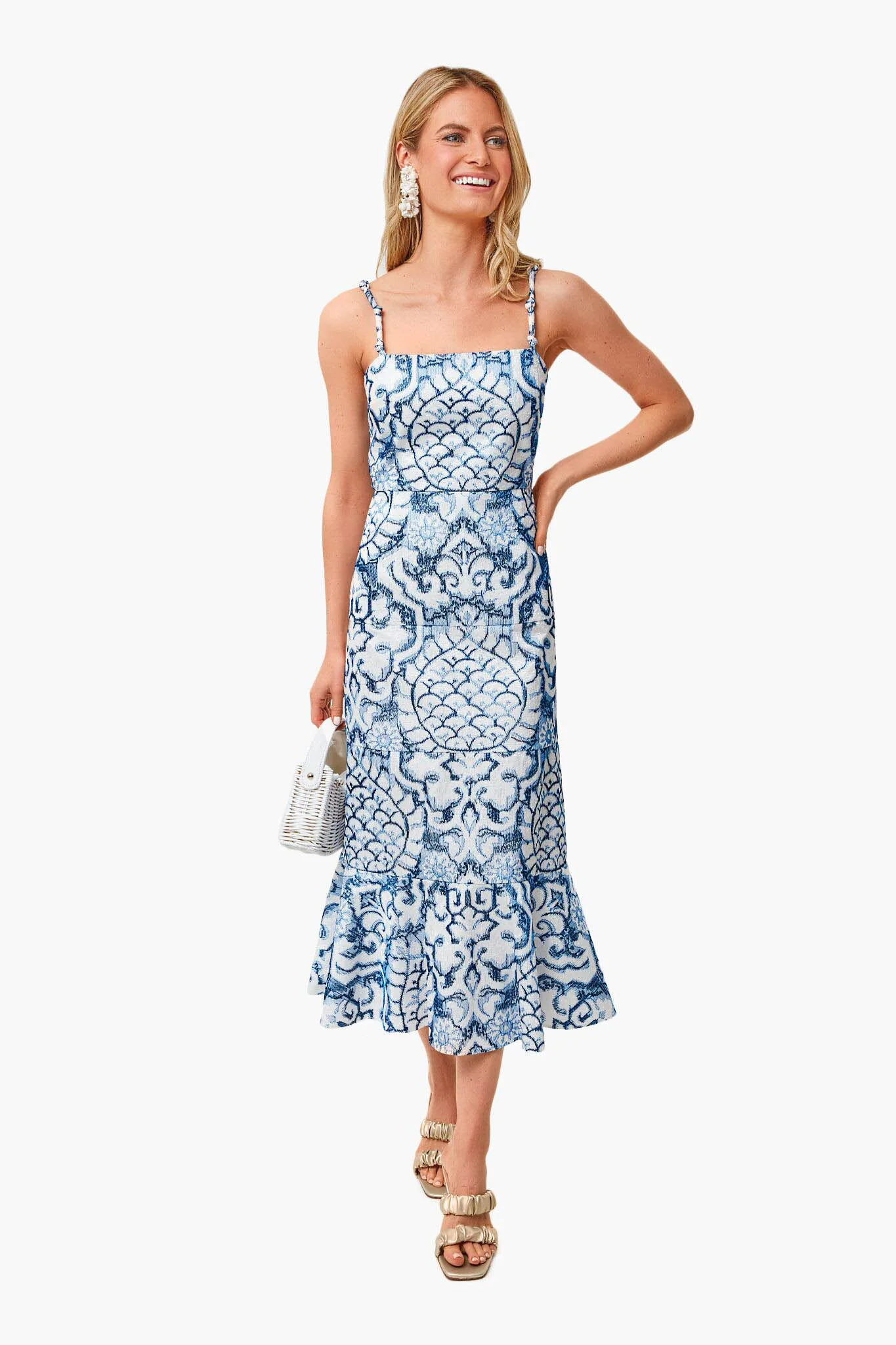 Blue Fance Nolana Dress