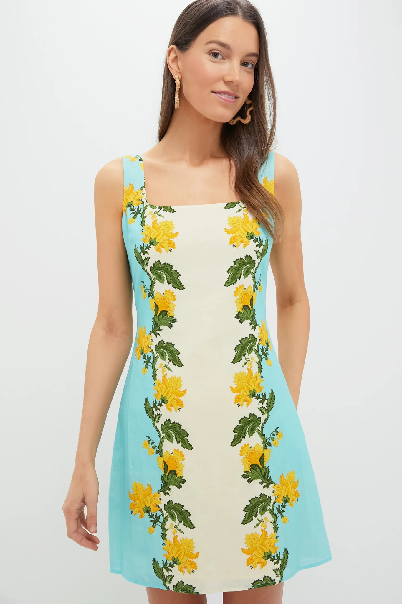 Aqua Mix Zander Mini Dress