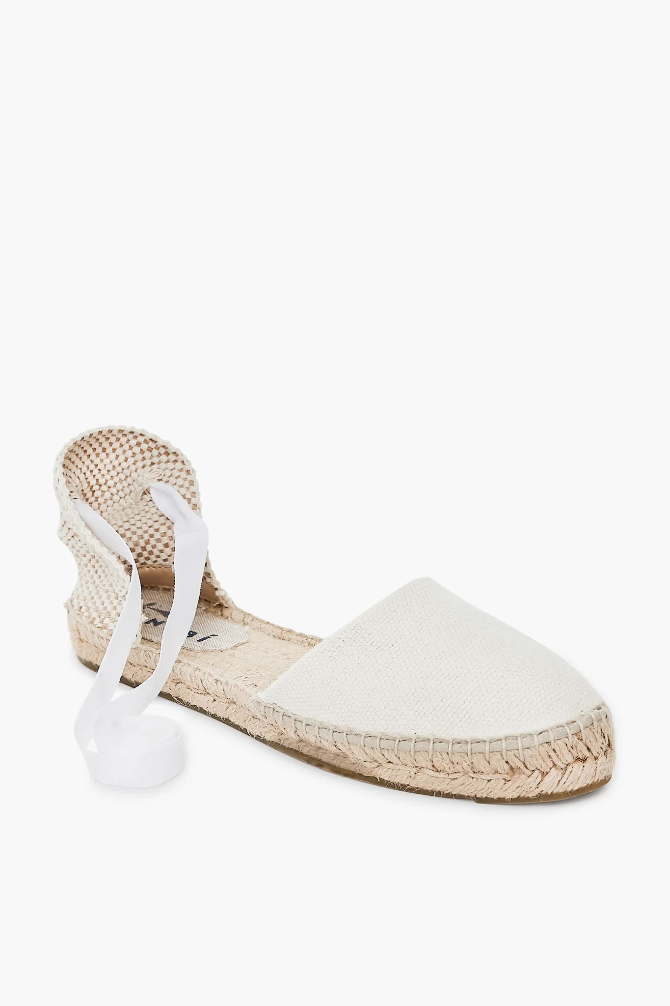 White Valenciana Espadrille Sandals