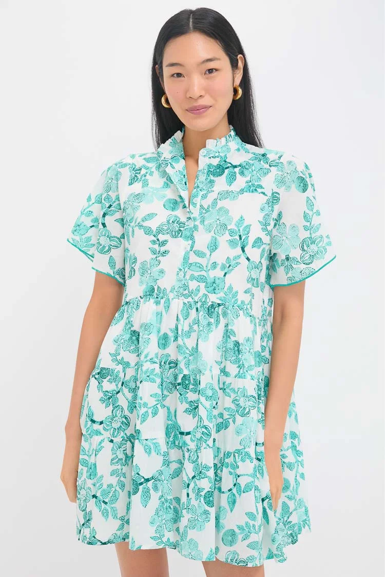 Aqua Cassis Vibeka Short Dress