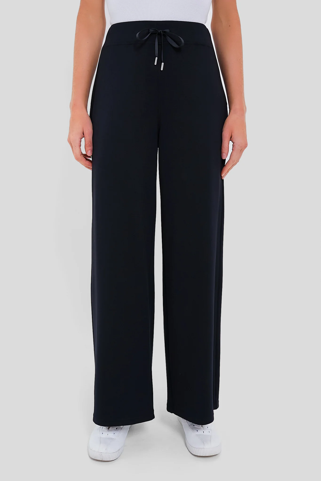 Black Wide Leg Comfort Stretch Finn Sweatpants