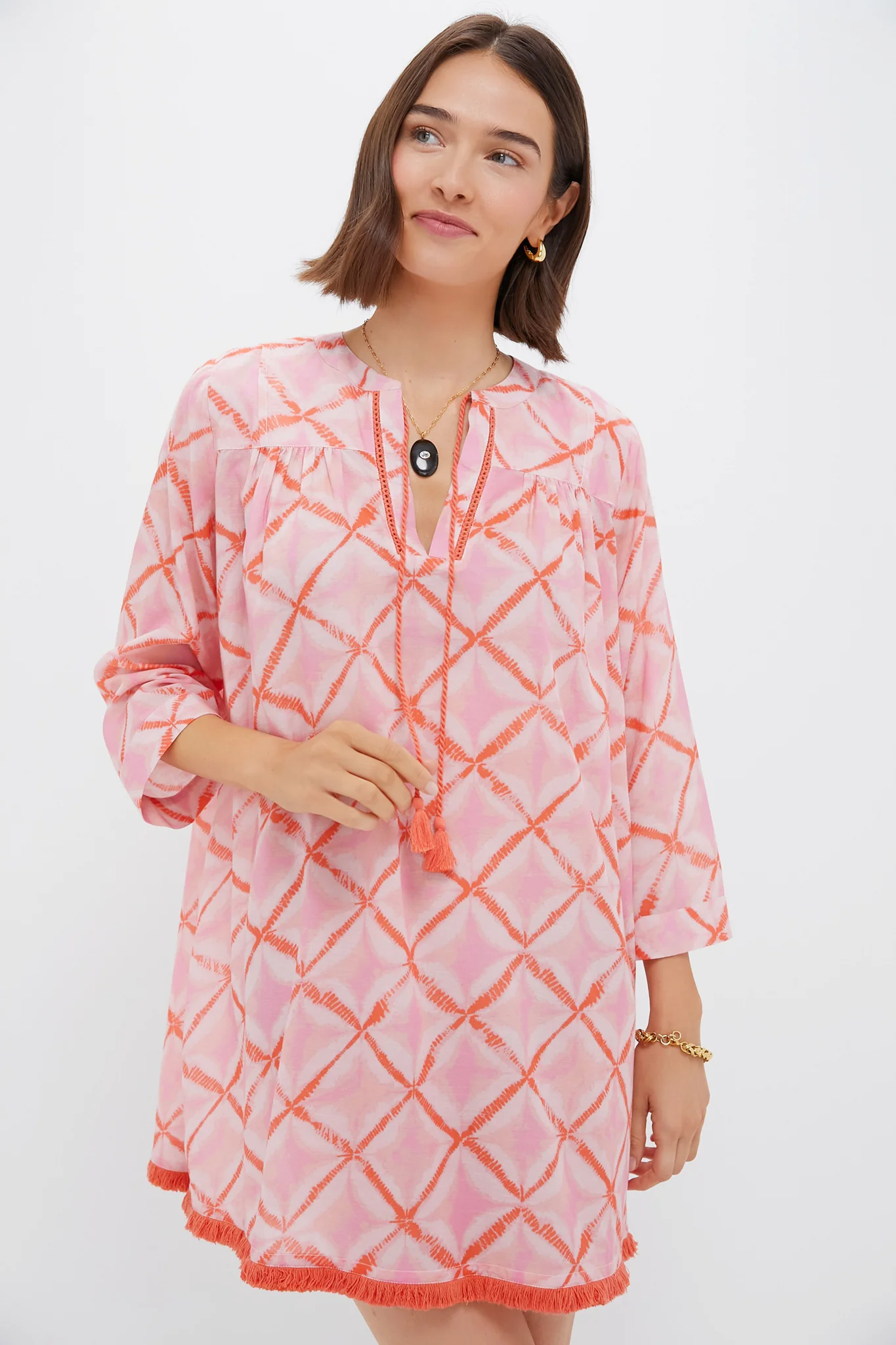 Coral Medallion Bondi Coverup