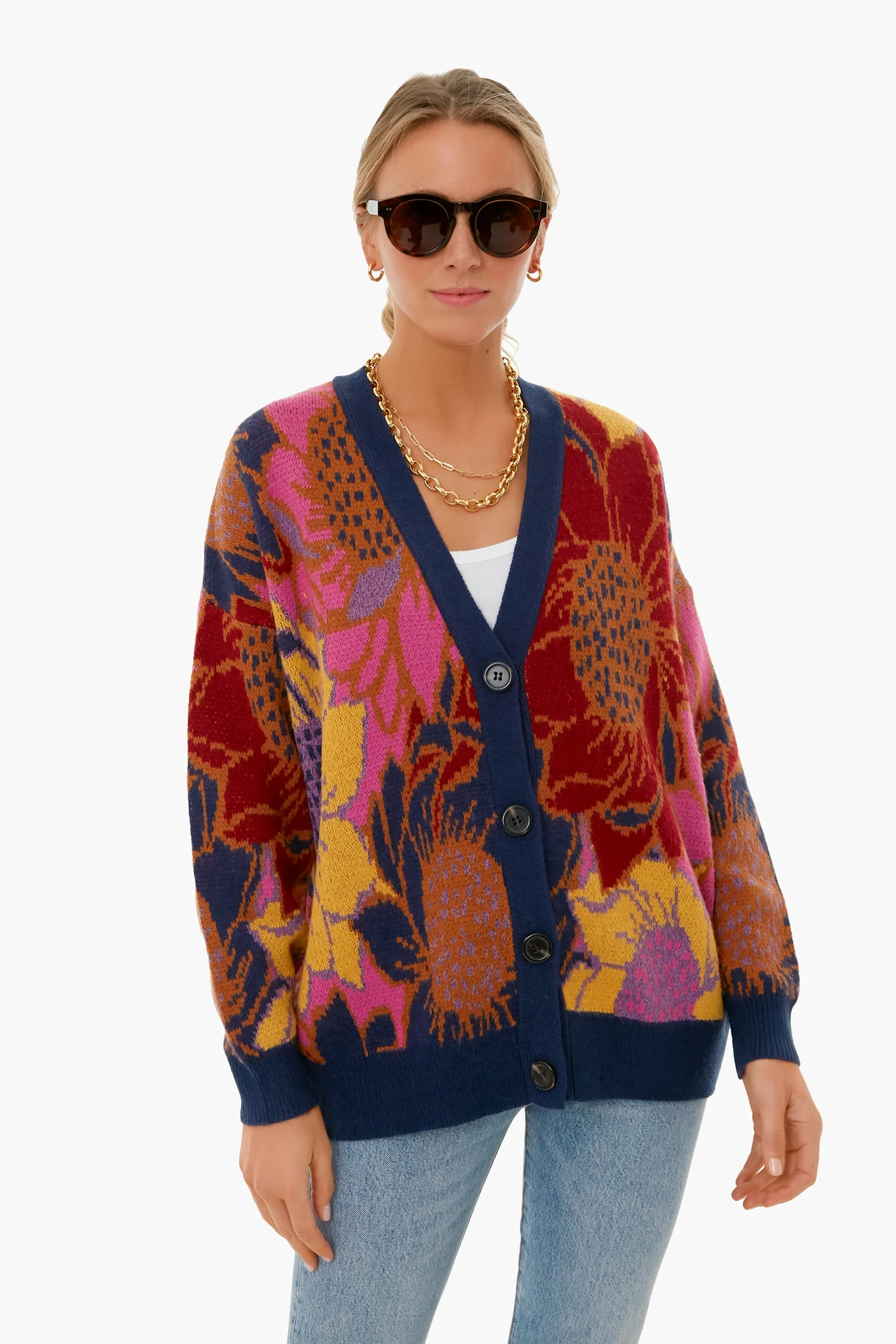 Floral Dots Cardigan