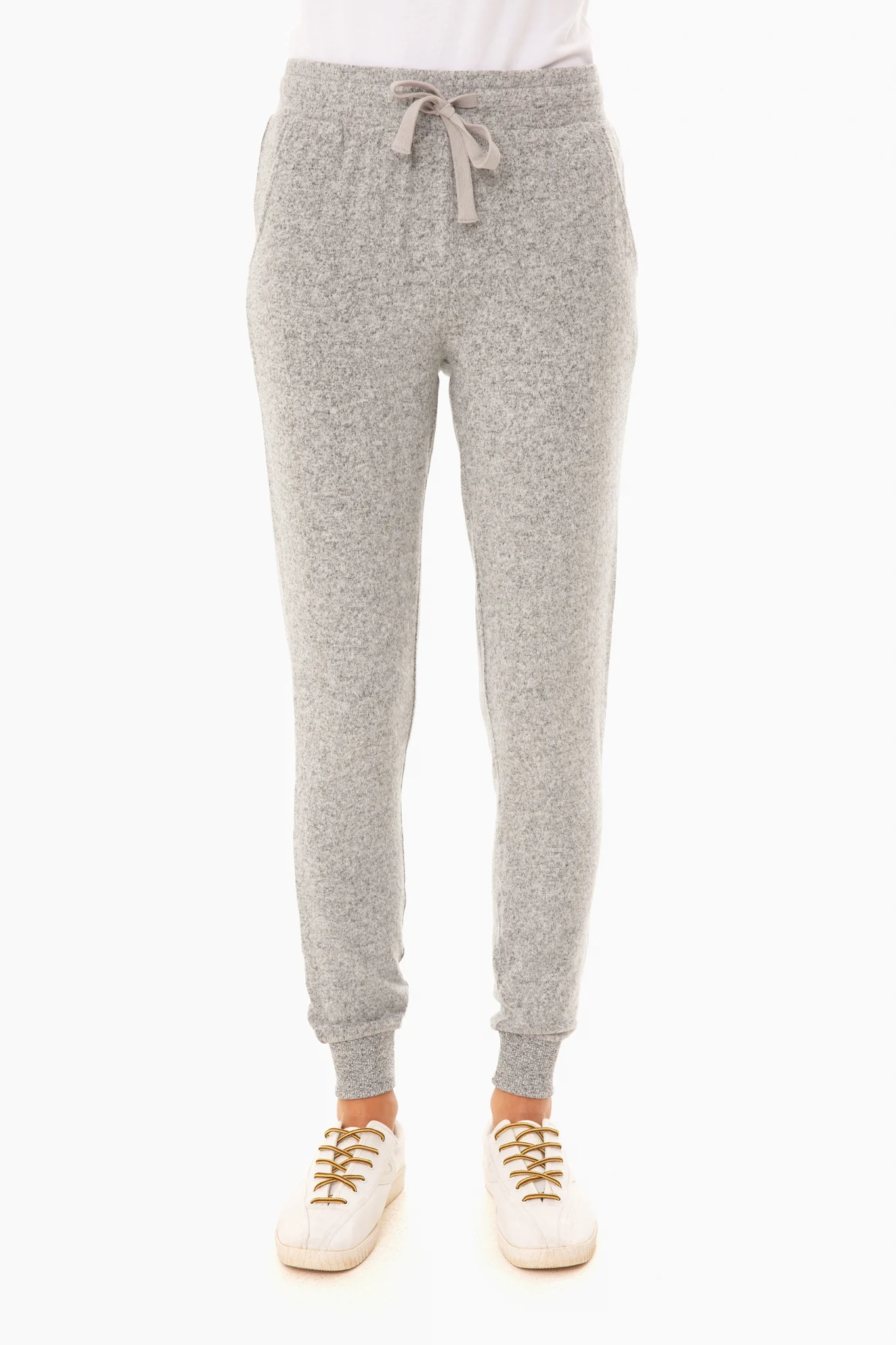 Heather Gray Marled Joggers