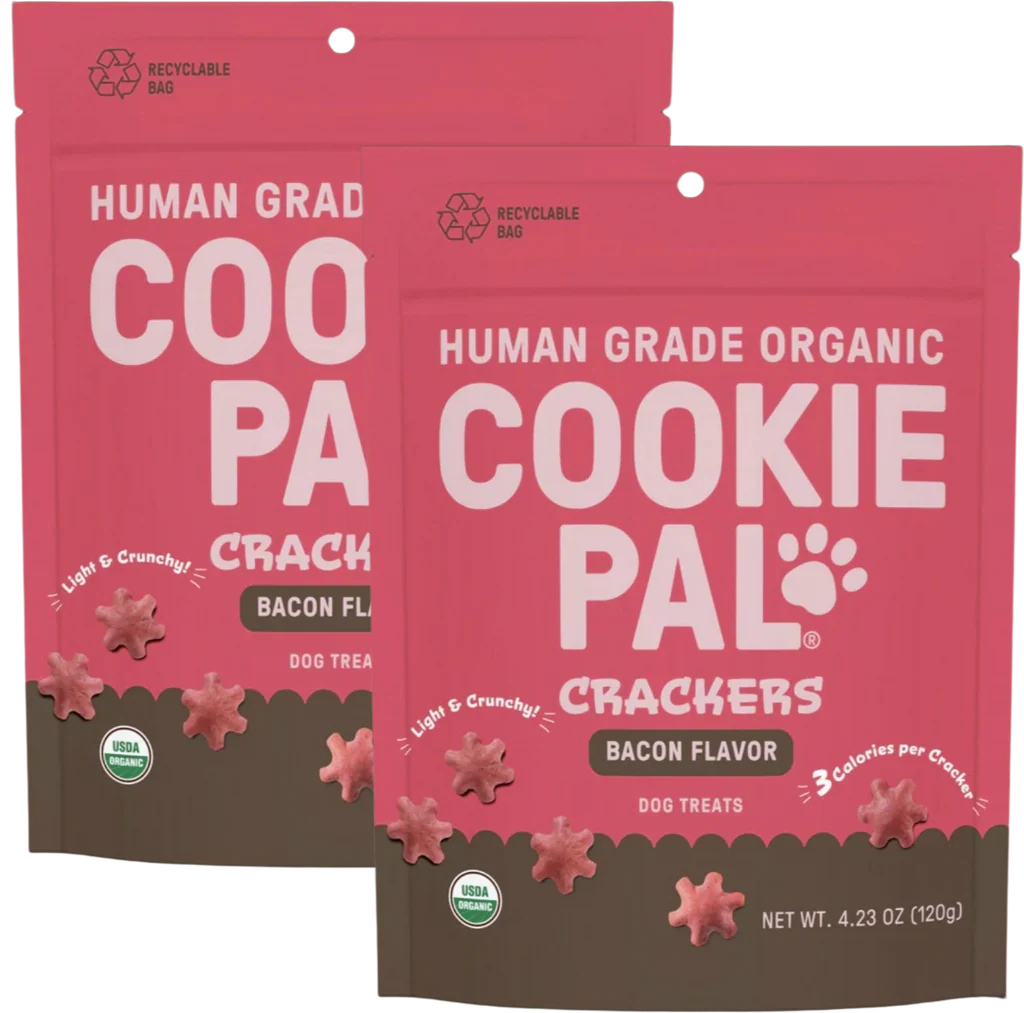 Cookie Pal Bacon Flavor Cracker (2 Pack)