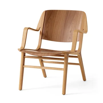 & Tradition - AX Lounge Chair with armrests HM11