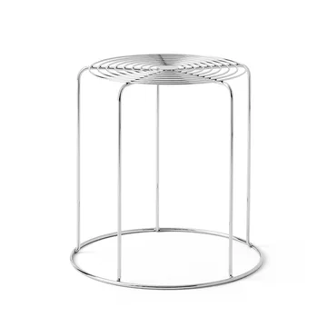 & Tradition - Wire stool VP11, stainless steel