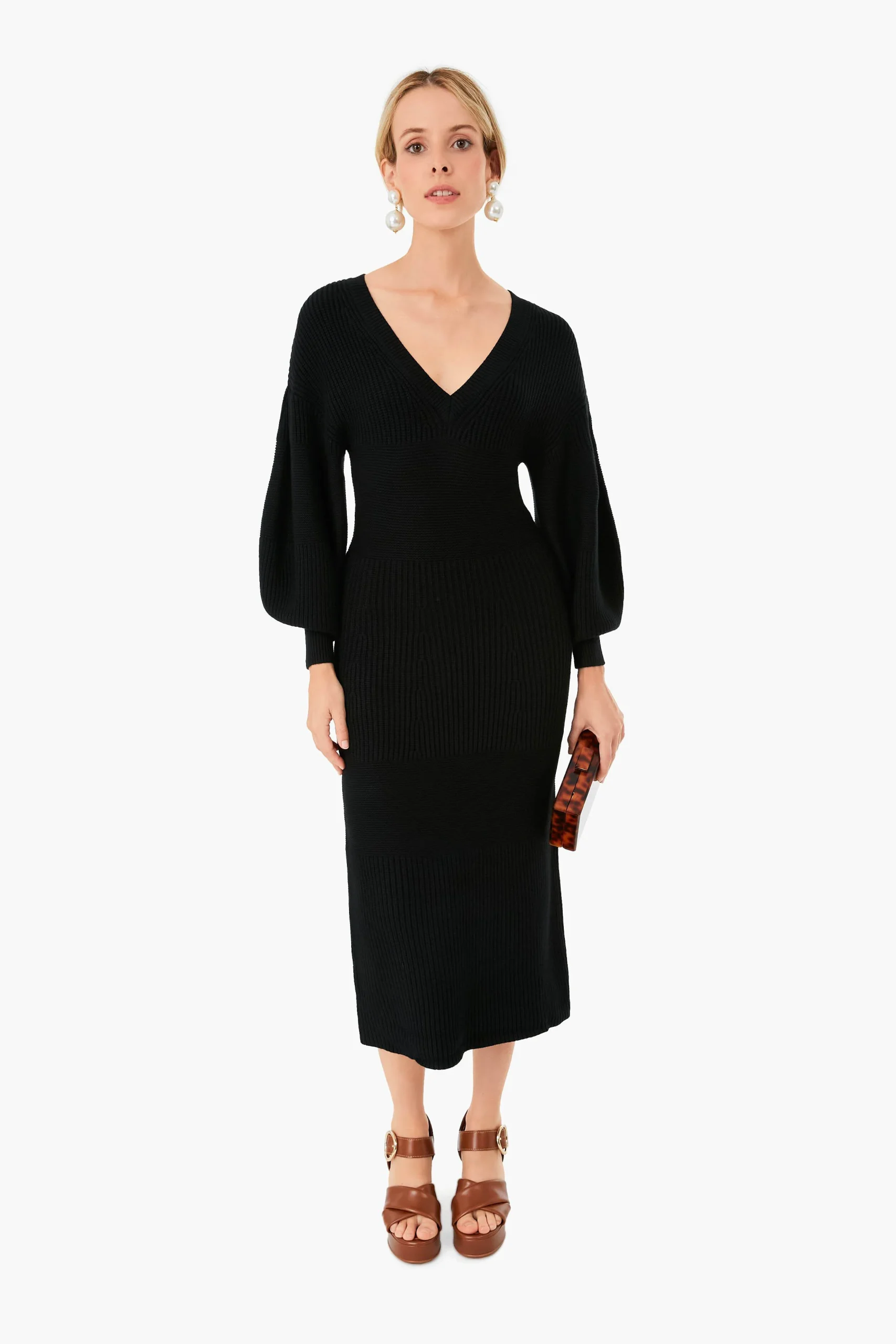 Black Carnation Dress