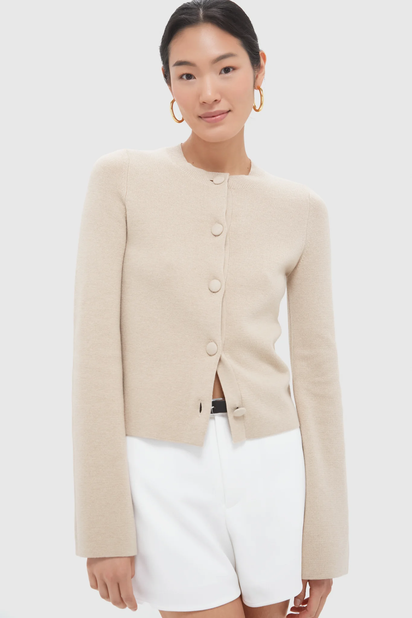 Beige Firmin Cardigan