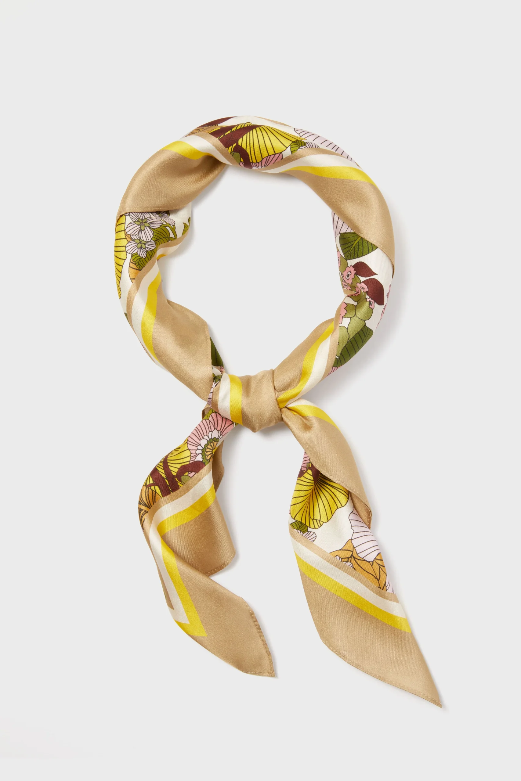 Wildflower Fields Medium Silk Scarf