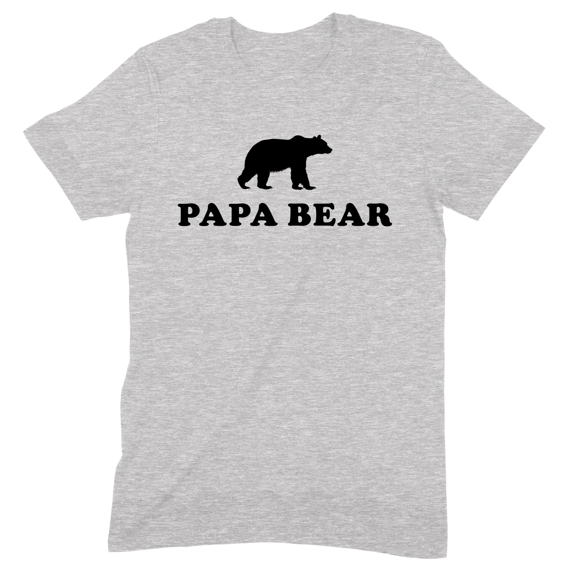 "Papa Bear" Premium Midweight Ringspun Cotton T-Shirt - Mens/Womens Fits