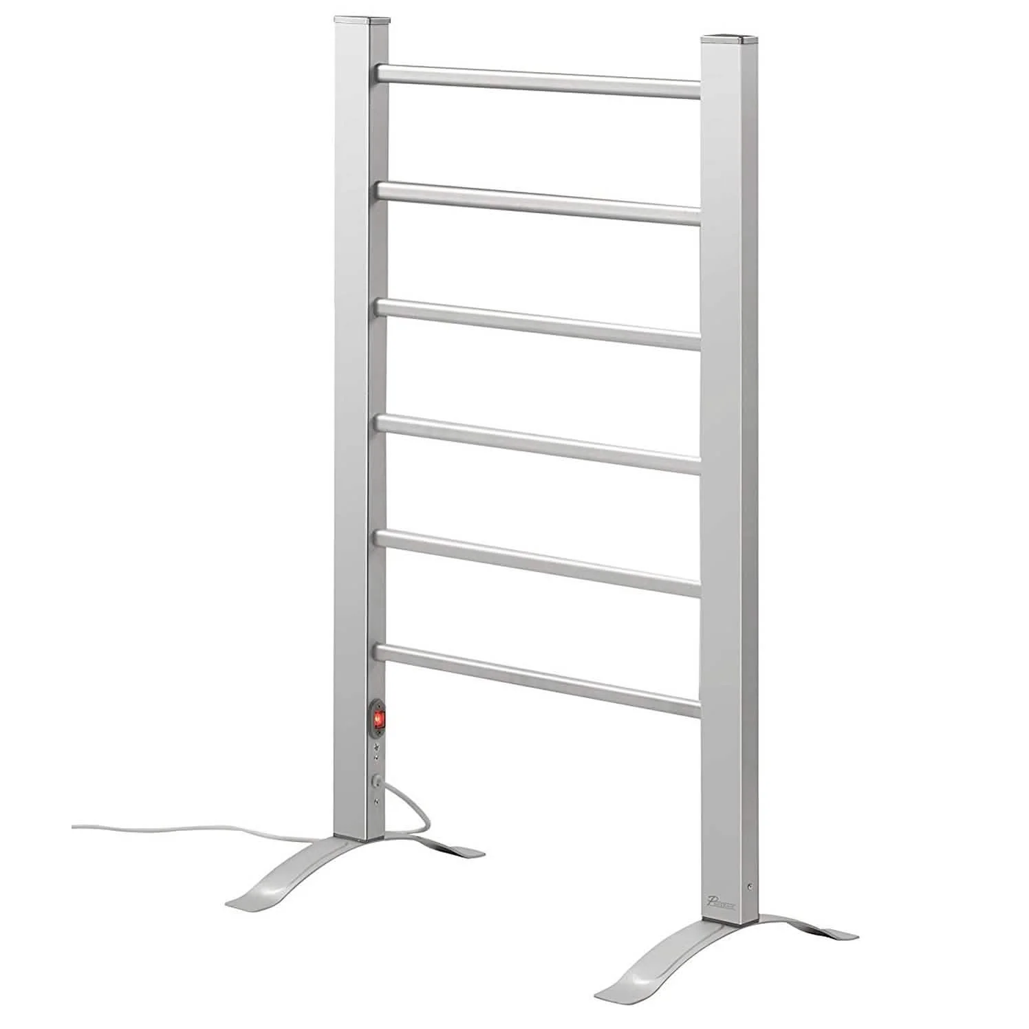 Pursonic 6-Bar Freestanding or Wall Mountable Electric Towel Warmer