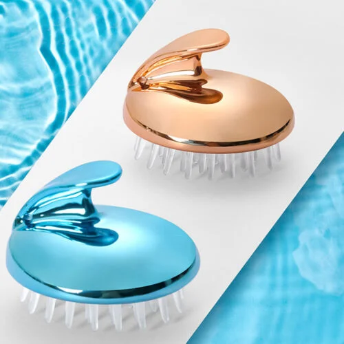 1 Pc Dandruff Cleaning Head Massage Brush (Random Colour)