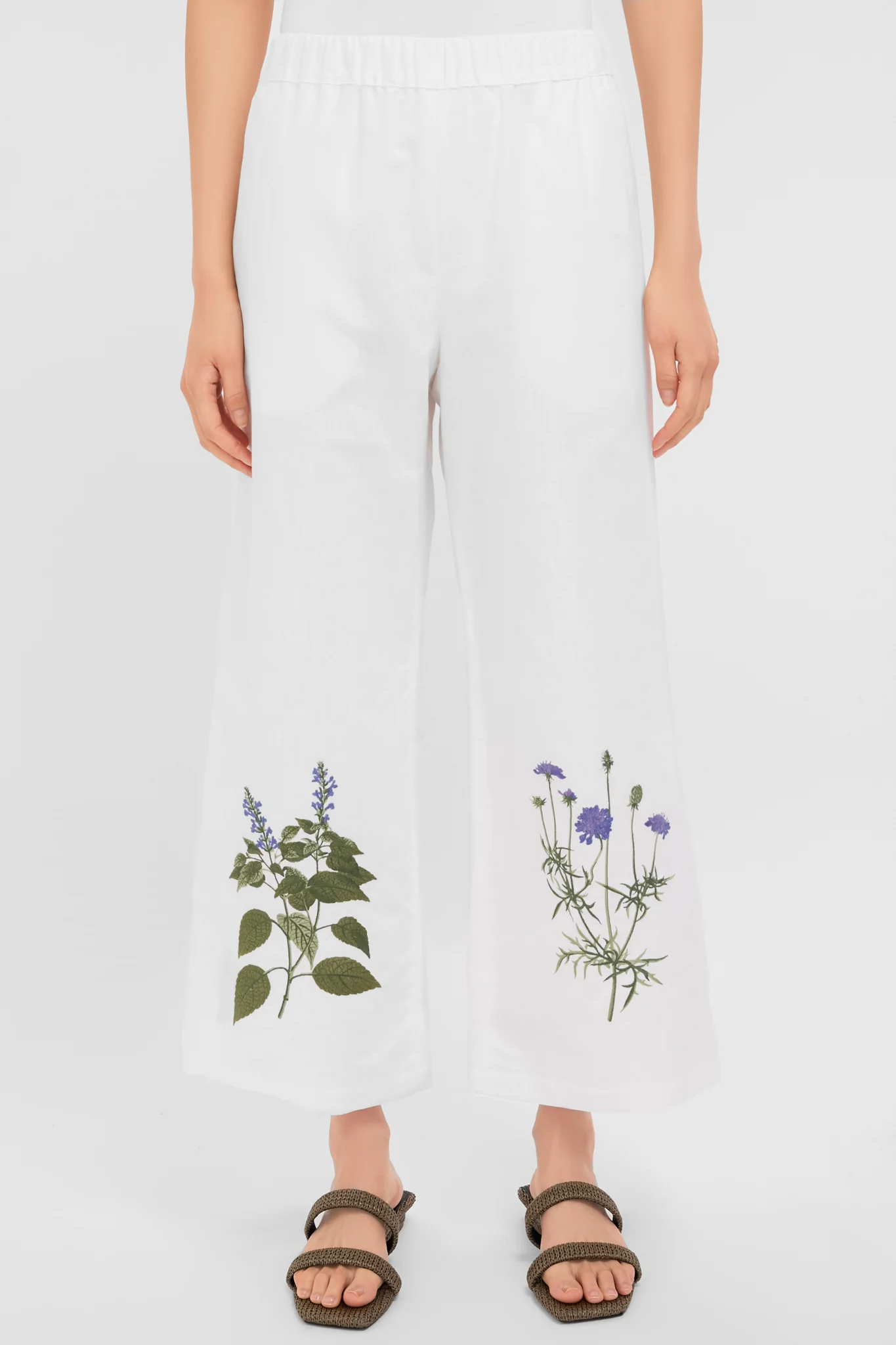 White Volante Trousers
