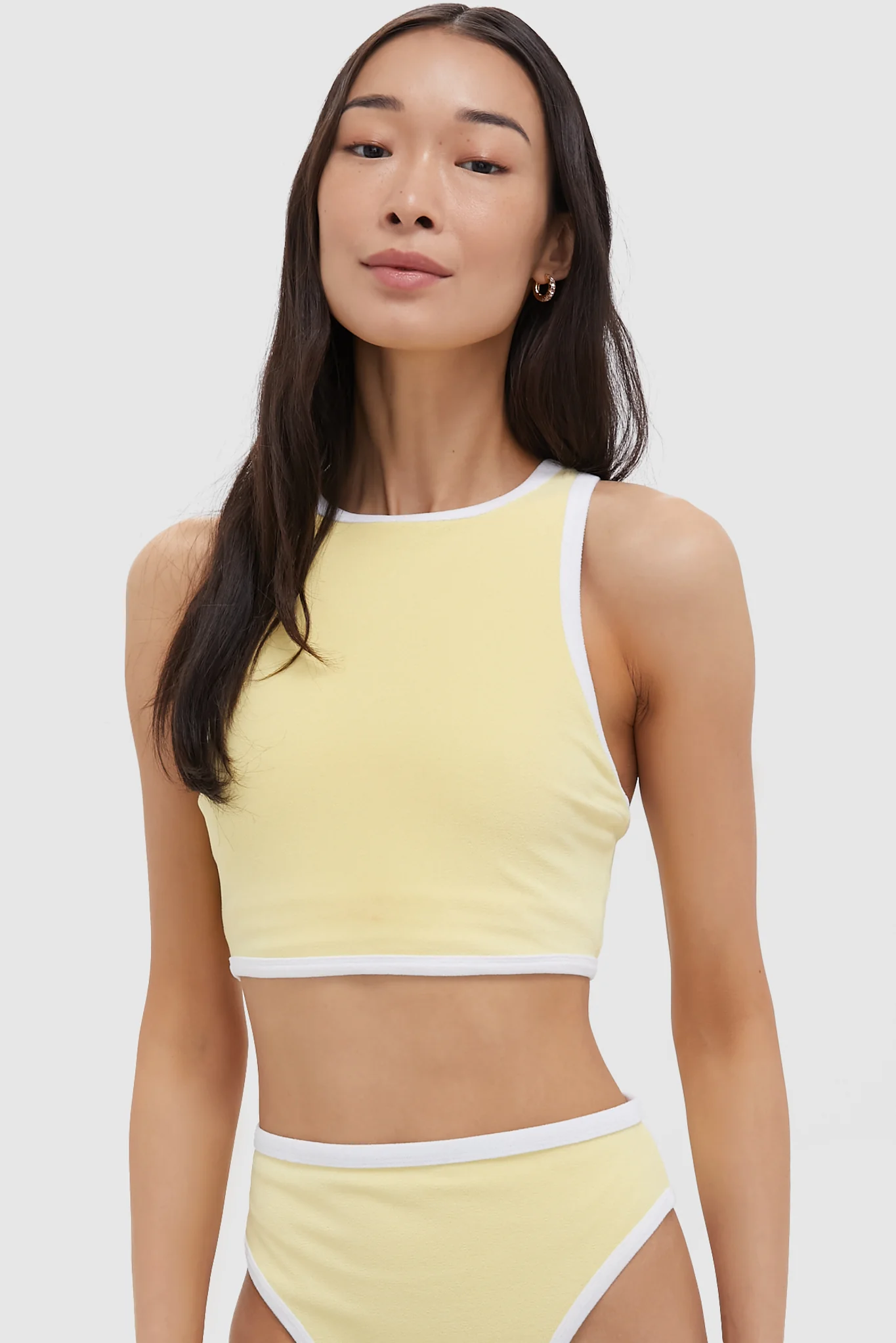 Banana Cream Summer Crop Top