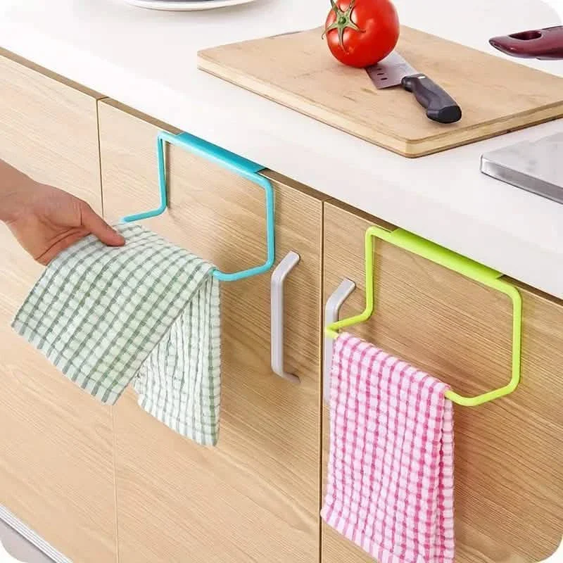 Wall Hanging Towel Hanger For Kitchen Toilet Cabinet Door and Bathroom