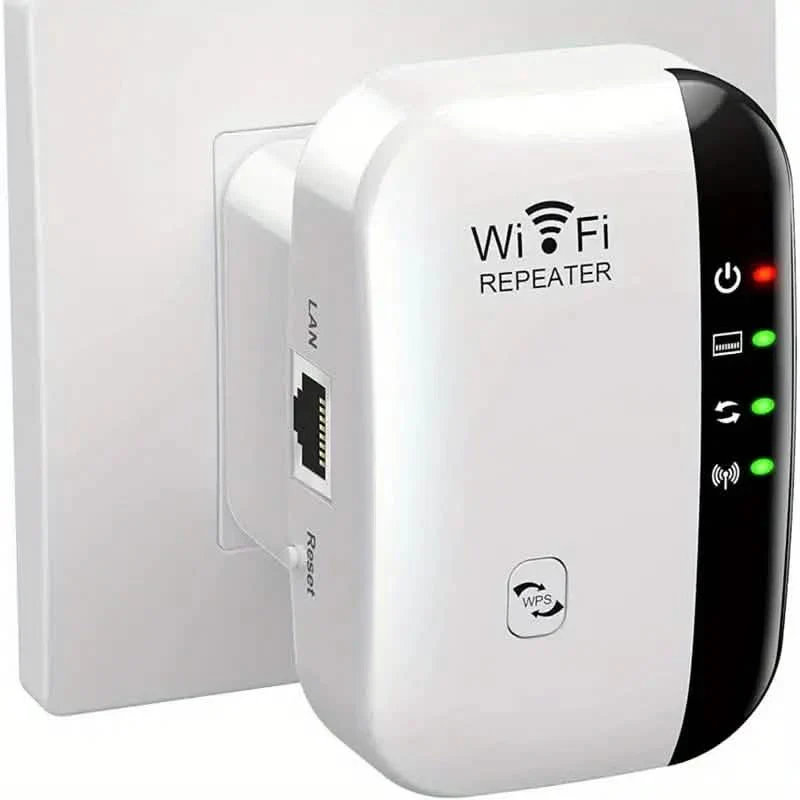 WiFi Long Range Amplifier Extender Signal Booster Wireless Internet Repeater with Ethernet Port