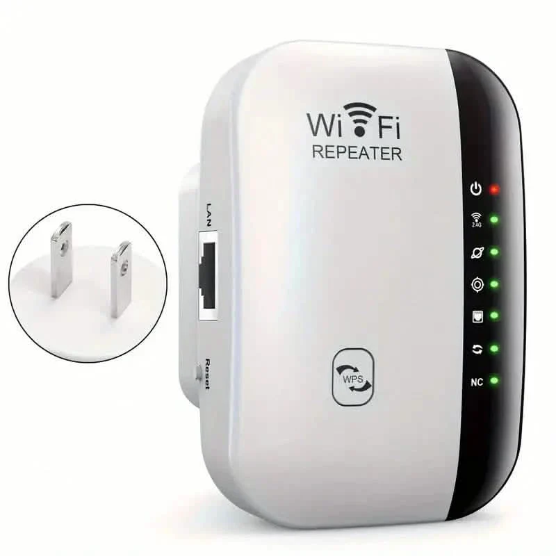 WiFi Repeater Plus Boosts WiFi Signal, Extends Internet Coverage, Cell Phone Signal Amplifier for Home