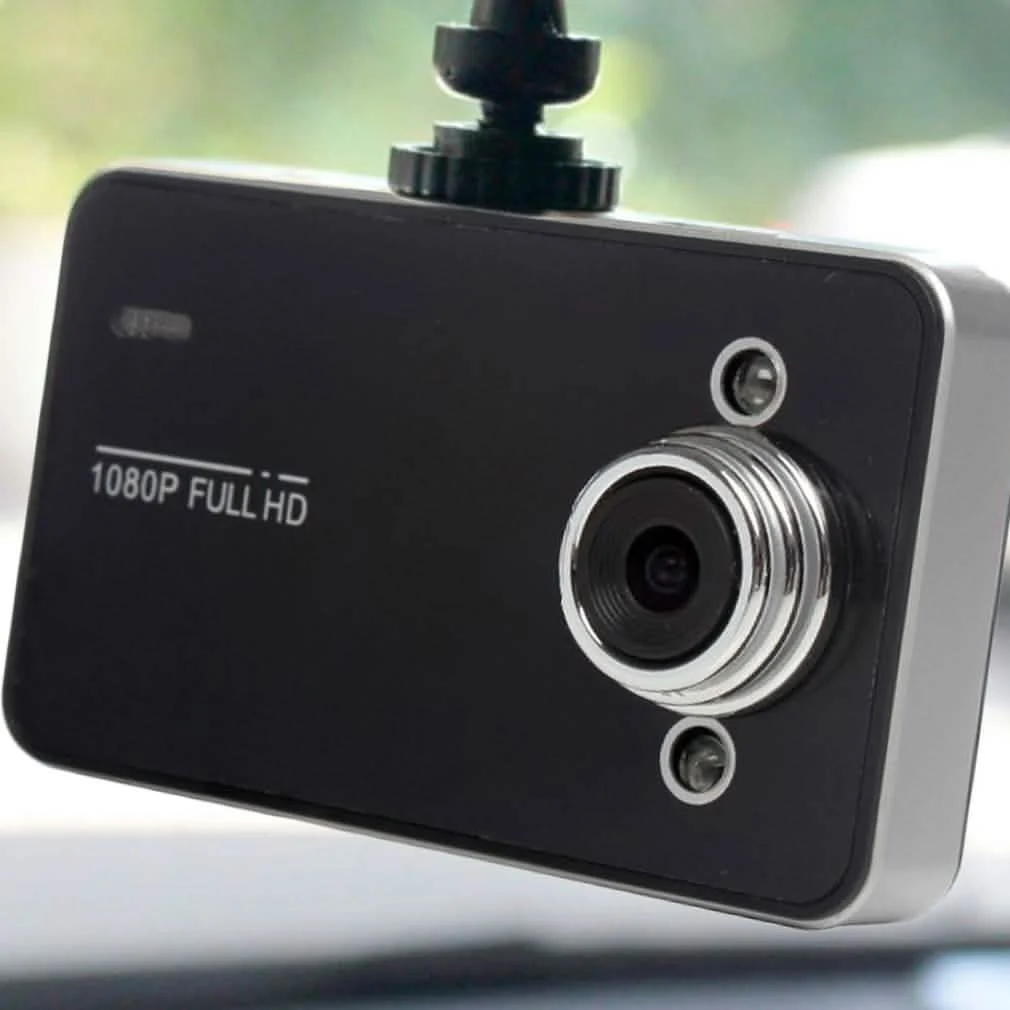 Windshield-Mount 1080p Wide-Angle Video Recorder