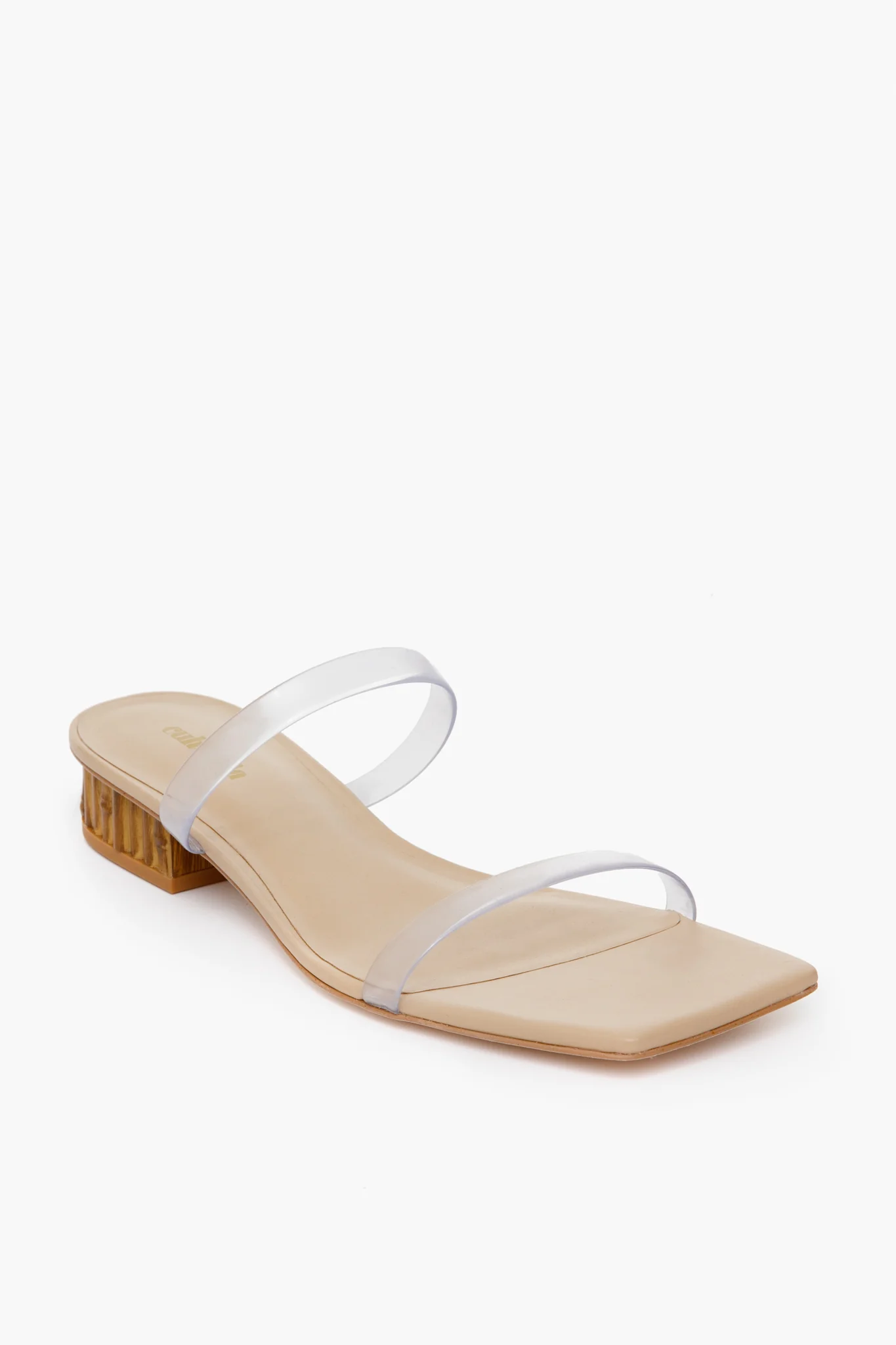 Clear Liz Sandal
