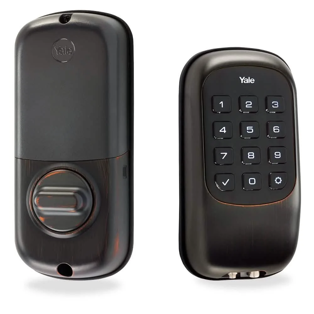 Yale YRD110ZW0BP Push Button Deadbolt Lock B1L YRD110-ZW-US with Z-Wave