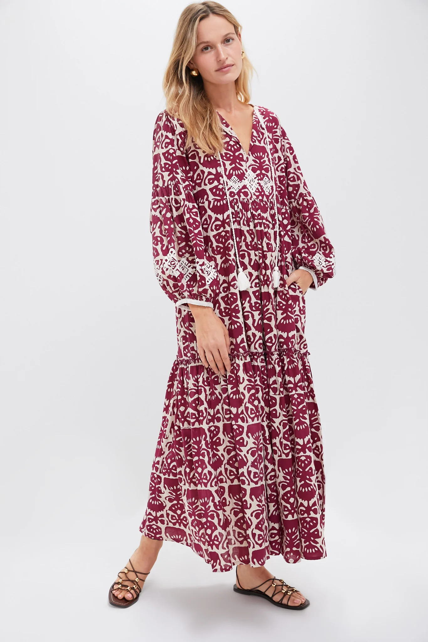 Aubergine Sannar Dress
